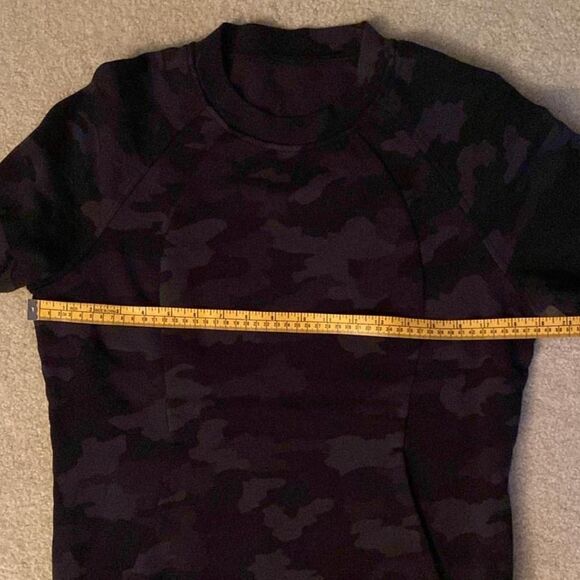Lululemon Scuba crewneck sweatshirt Heritage 365 Camo Deep Coal Multi - Picture 7 of 9